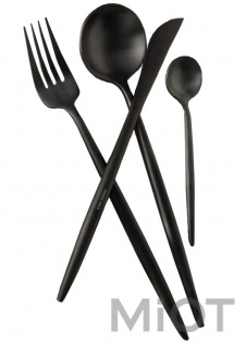 Набір столових приладів Xiaomi Maison Maxx Stainless Steel Modern Flatware Set Black